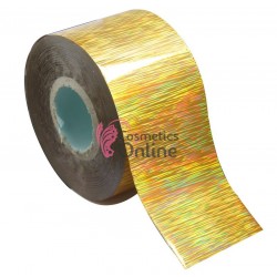 Folii de transfer, folie de unghii  Aurie cu Holograma F028